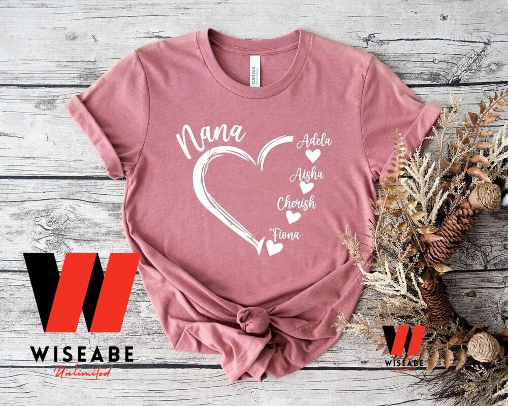 Personalized Mom Shirt Custom Name