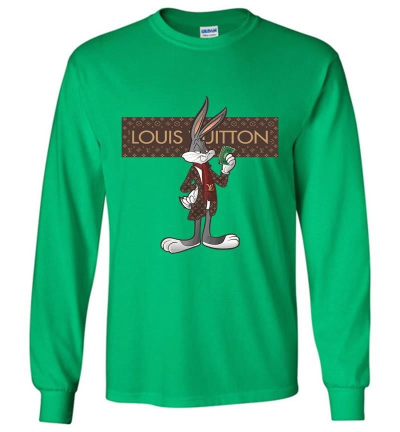 Cheap Bugs Bunny Louis Vuitton Green Shirt, Lv Shirt Men - Wiseabe Apparels