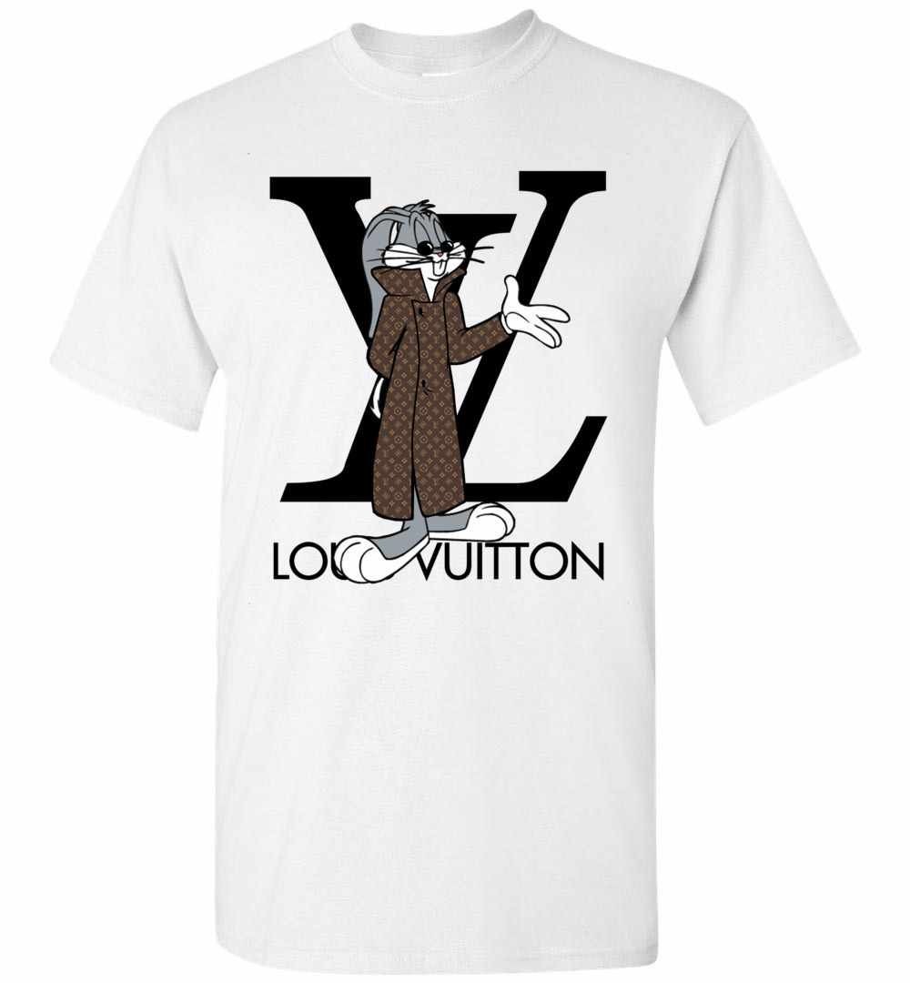 Cheap Fashion Bugs Bunny White Louis Vuiton Logo Shirt, Louis