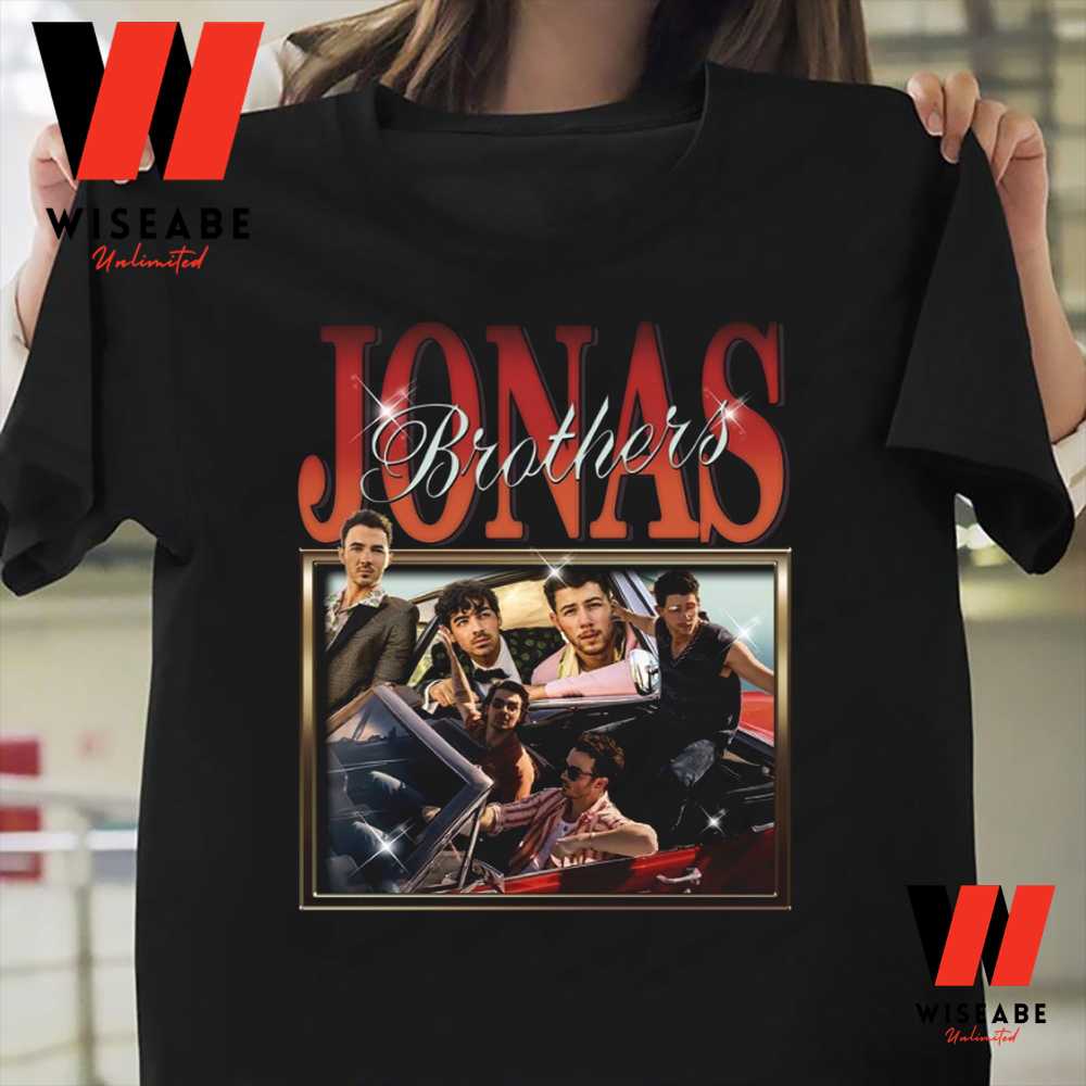 Cheap Pop Rock Band Jonas Brothers T Shirt Mens