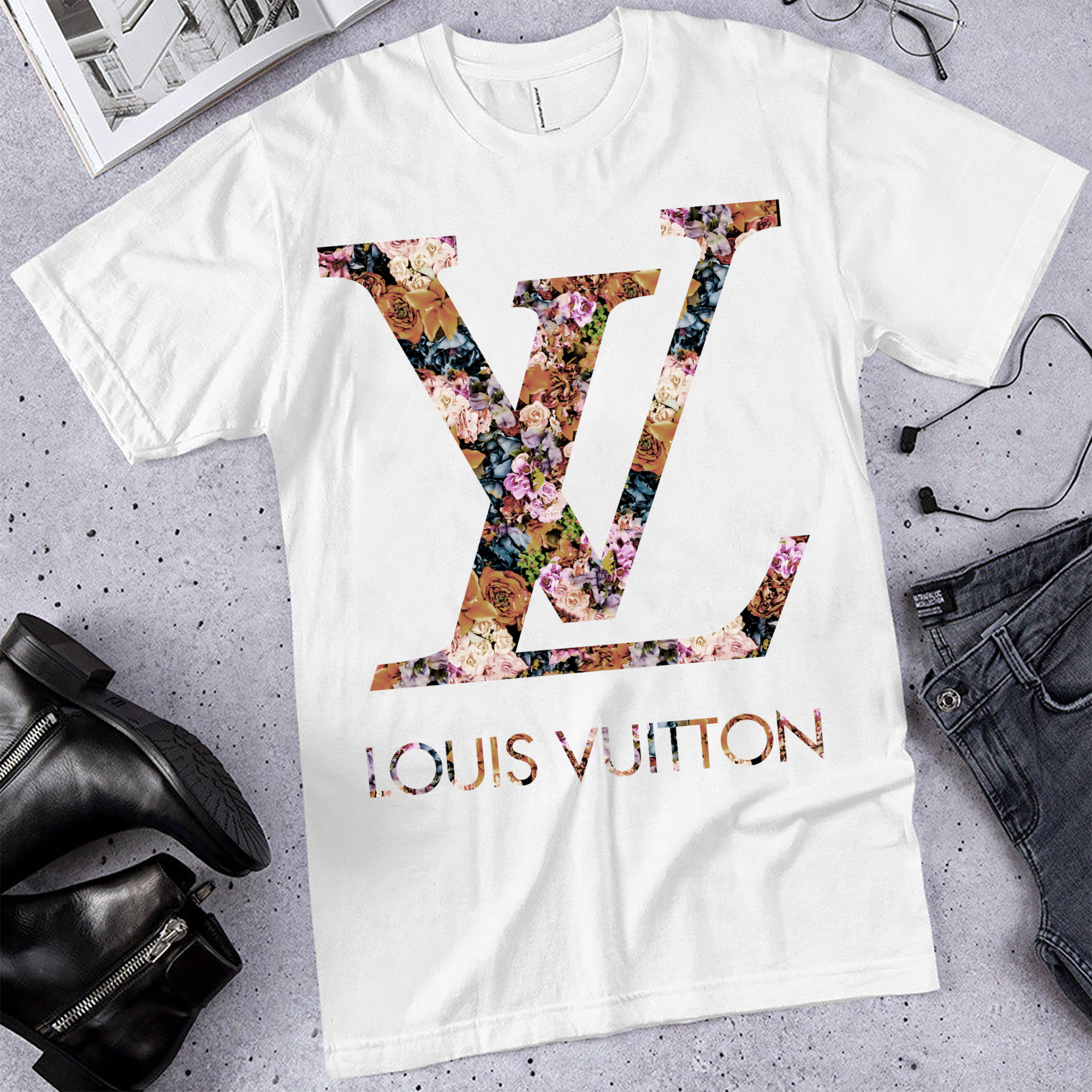 cool Bugs Bunny Gangster Louis Vuitton T Shirt