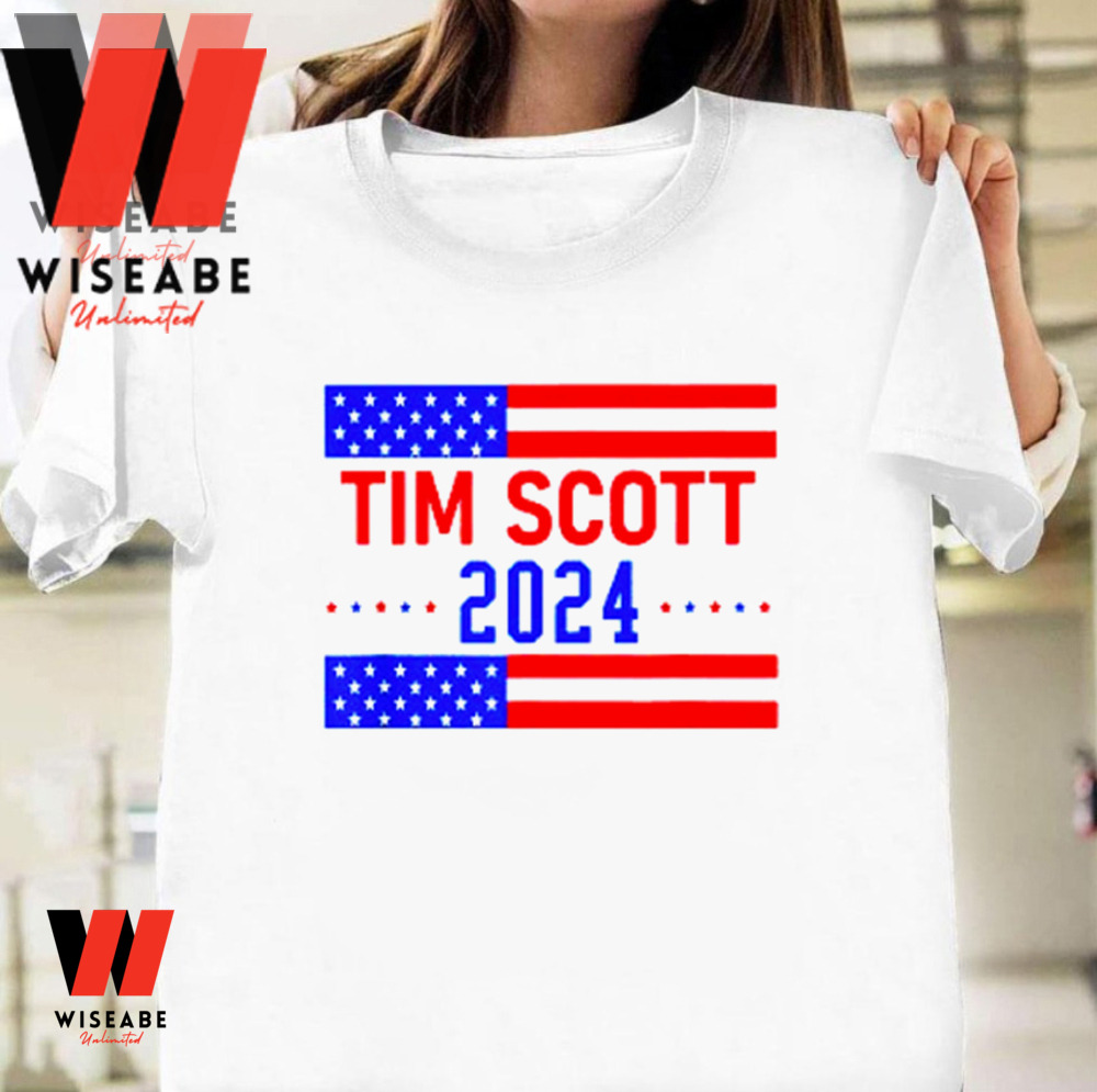 Cheap Tim Scott 2024 T Shirt, Politician Tim Scott For President T Shirt