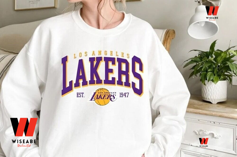 Vintage Los Angeles Basketball 1947 LA Lakers Sweatshirt, Lakers