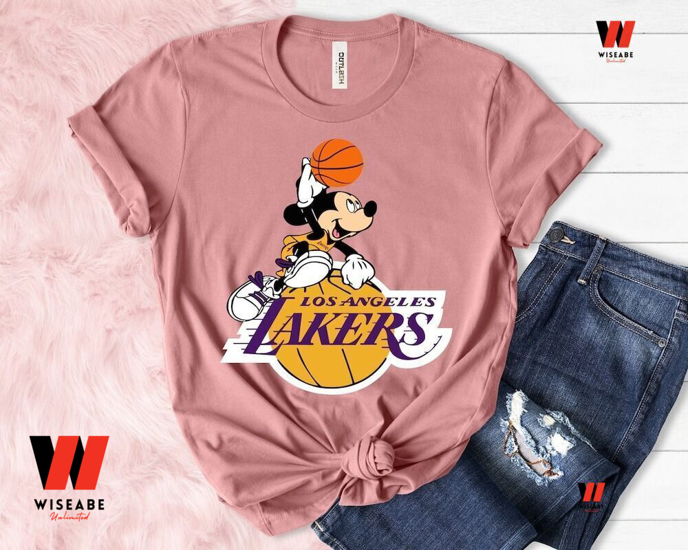 los angeles lakers disney shirt