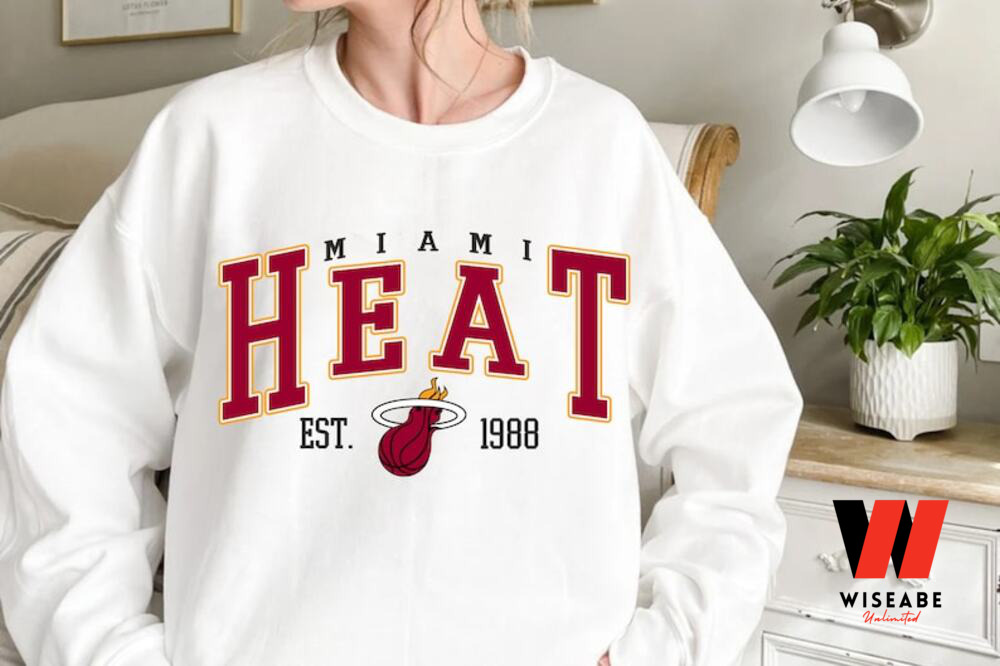 NBA Miami Heat 1988 White Baseball Jersey Gift For Him