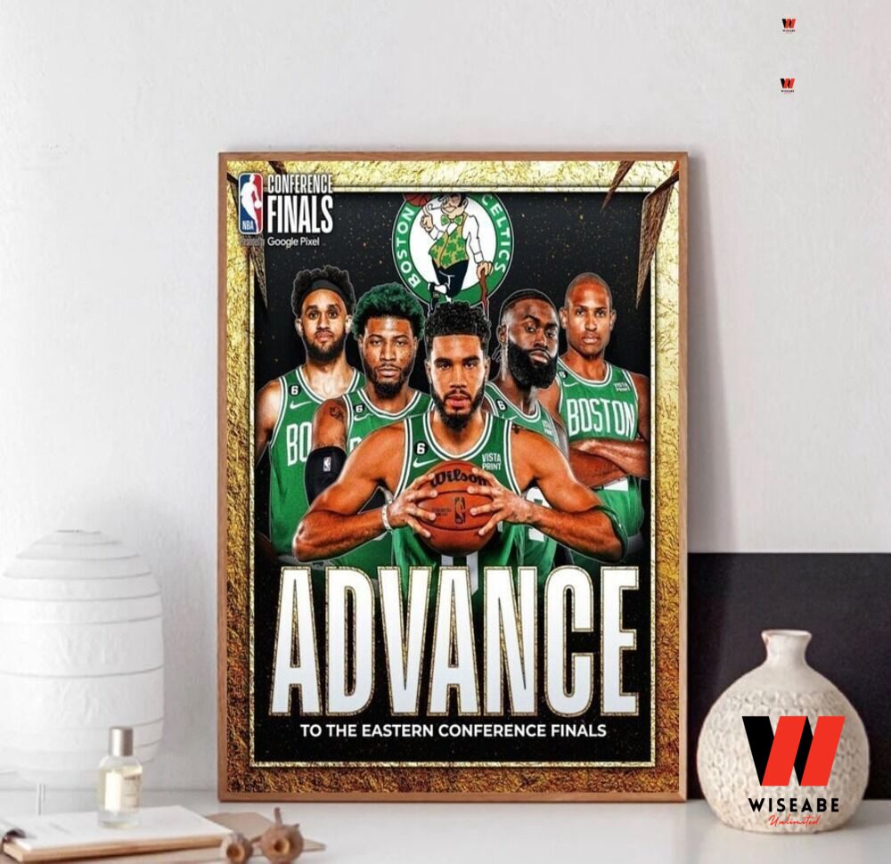 Hot NBA 2023 Boston Celtics Eastern Conference Finales Poster