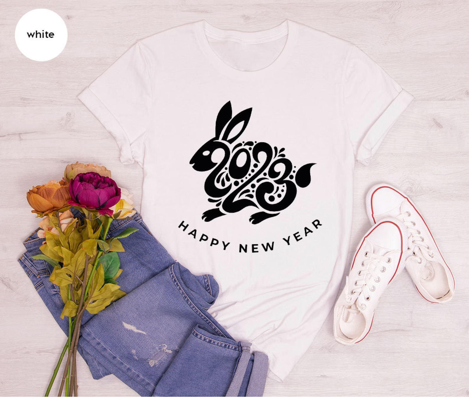 2023, Happy Year New Sweatshirt - Agatsi