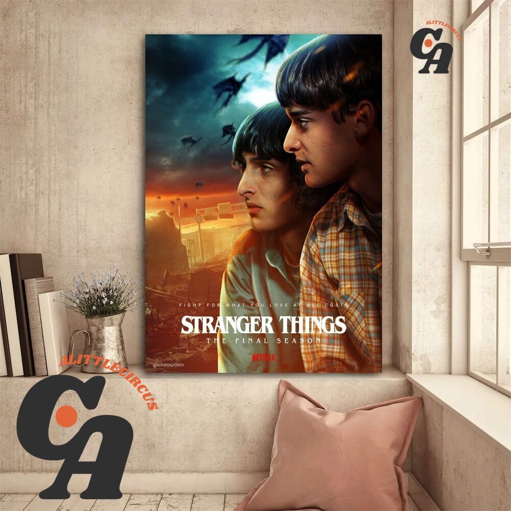 Stranger Things Season 5 Poster Final Season Poster Canvas –