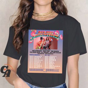 Unique Red Hot Chili Peppers Tour 2023 Shirt