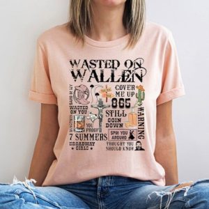 Vintage Wasted On Wallen Morgan Wallen Dangerous Album Shirt