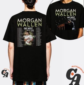 Cheap Western Cowboy Music One Night At A Time Morgan Wallen Tour 2023 Shirt