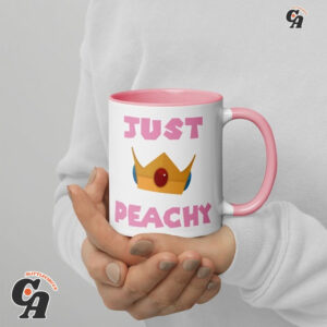 Cheap Just Peach Princess Peach Nintendo Super Mario Coffee Mug, Super Mario Merchandise