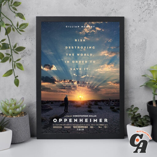 Oppenheimer Movie Poster, Oppenheimer character Film Poster