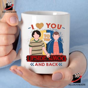 I Love You To The Upside Down And Back Stranger Things Mug, Stranger Things Gifts For Tweens