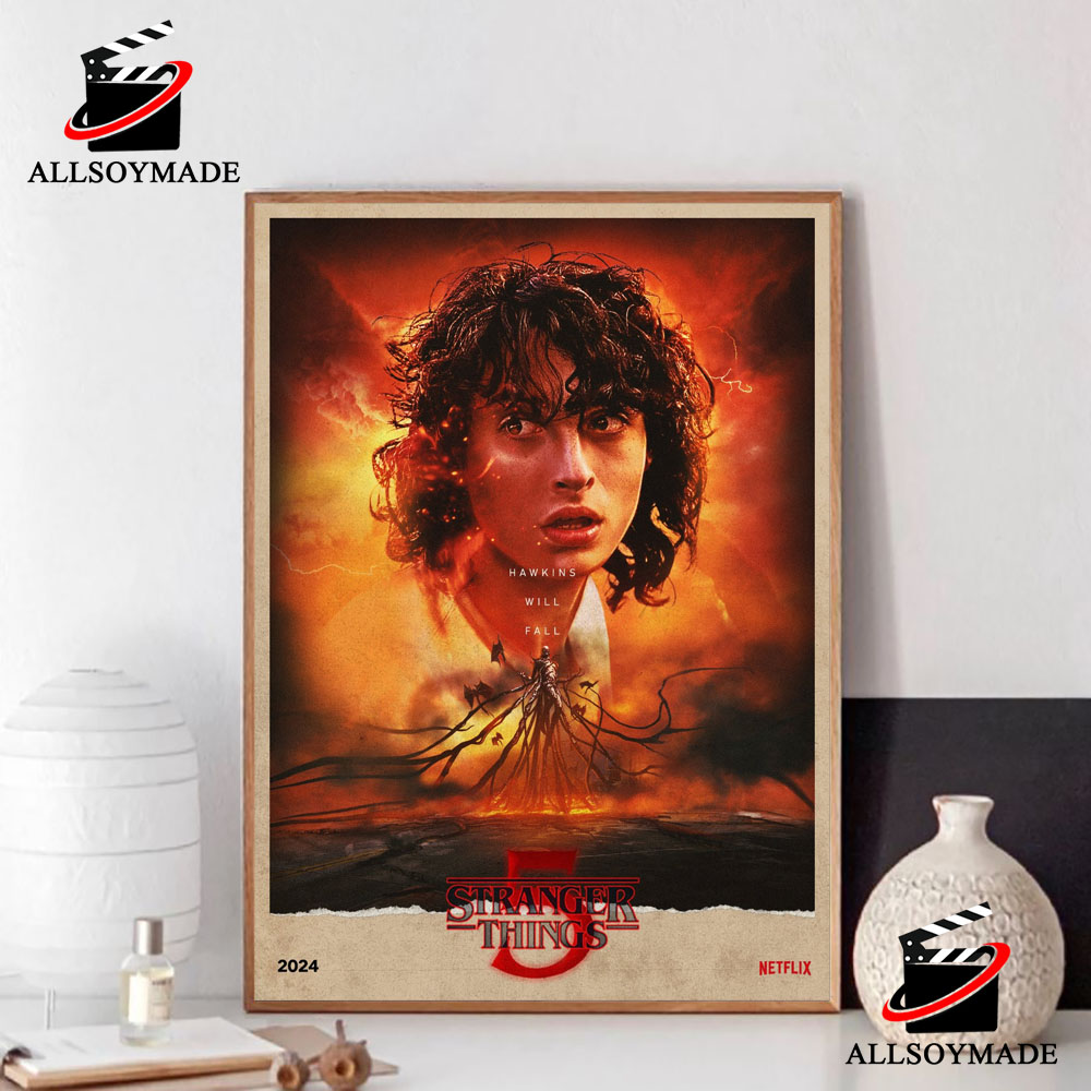 Stranger Things Season 5 Poster Final Season Poster Canvas –