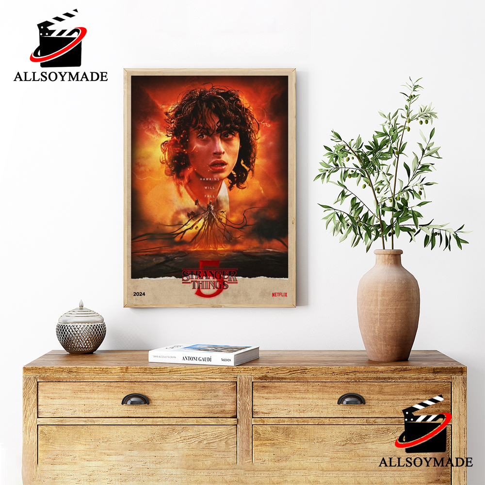 Monster The Mind Flayer Stranger Things Season 5 Poster, Best Stranger  Things Gifts - Allsoymade