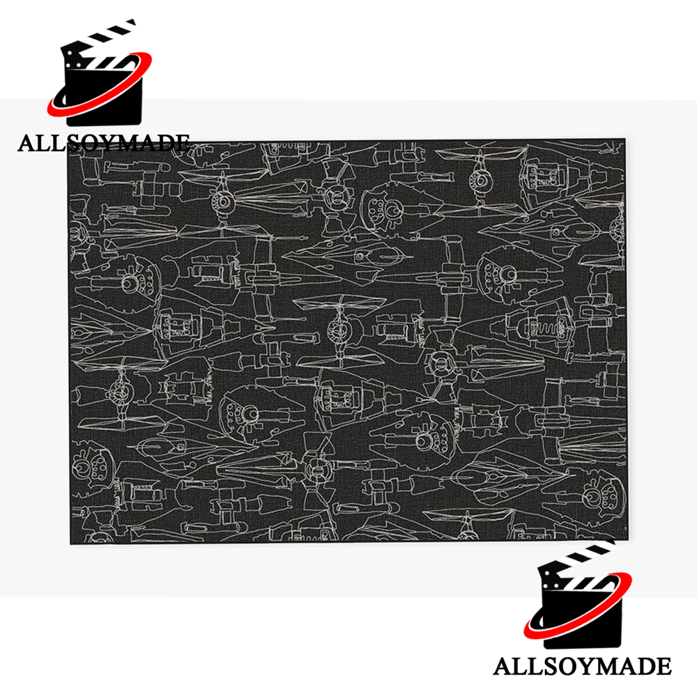 Cheap Black Armada Star Wars Rugs, Star Wars Gifts For Her