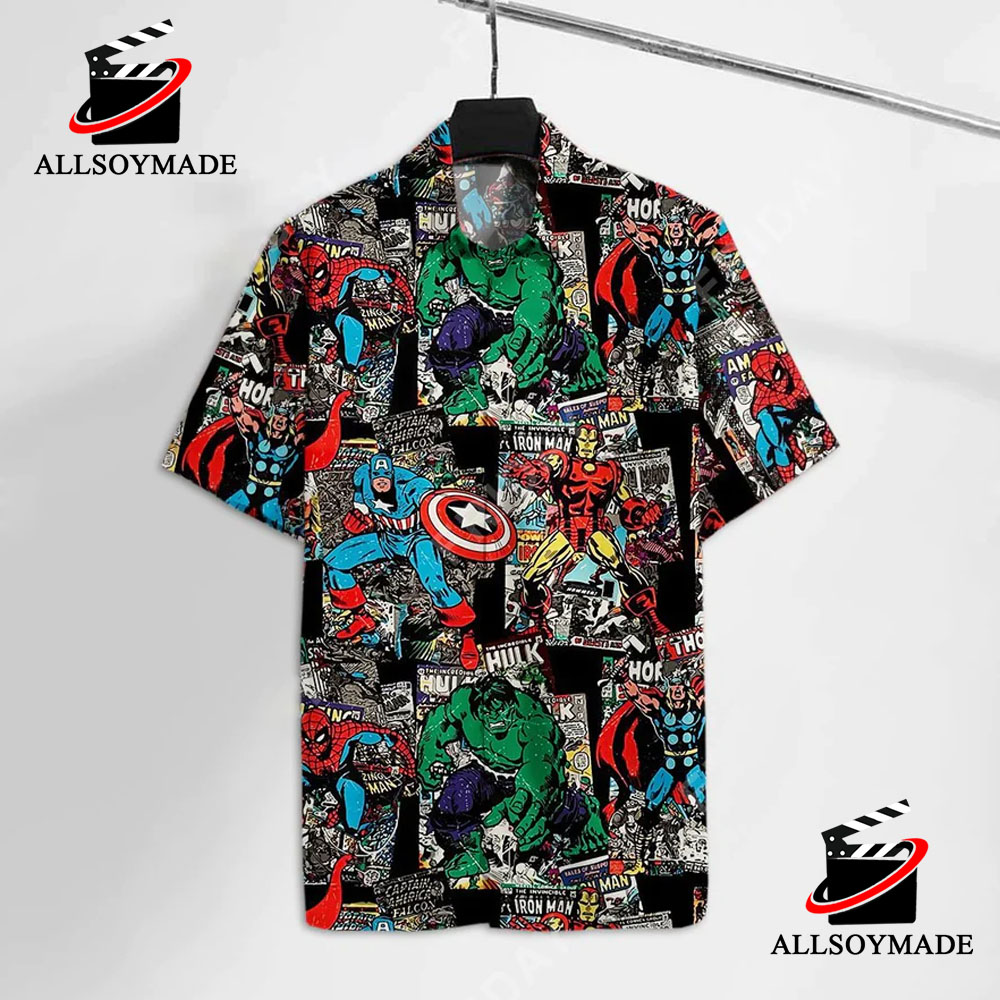 Hulk Hawaiian Shirt The Incredible Hulk Summer Button Up Marvel