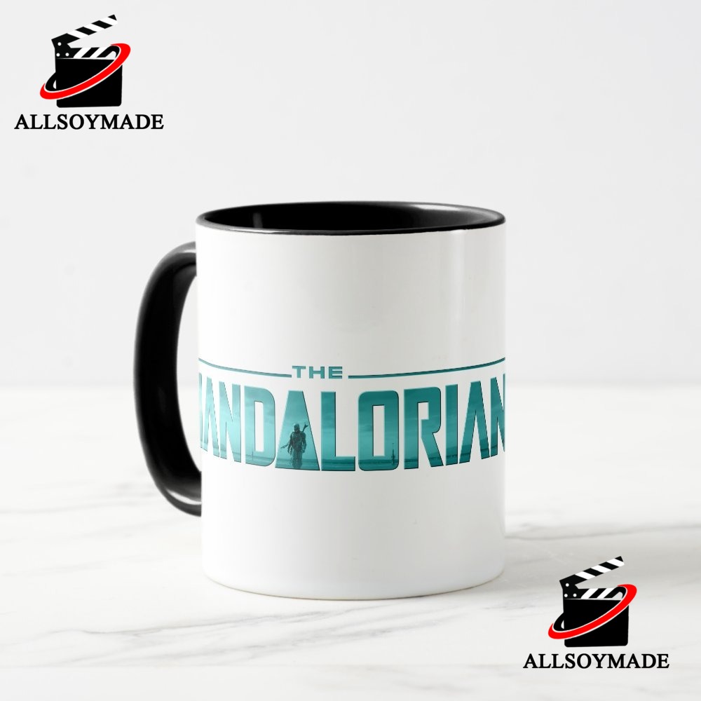 Mandalorian Star Wars helmet large mug Disney Store