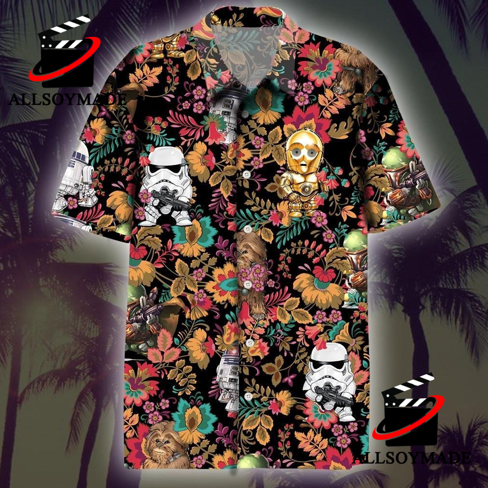 Star Wars Hawaiian Shirt Storm Trooper Star Wars Hawaiian Shirt in