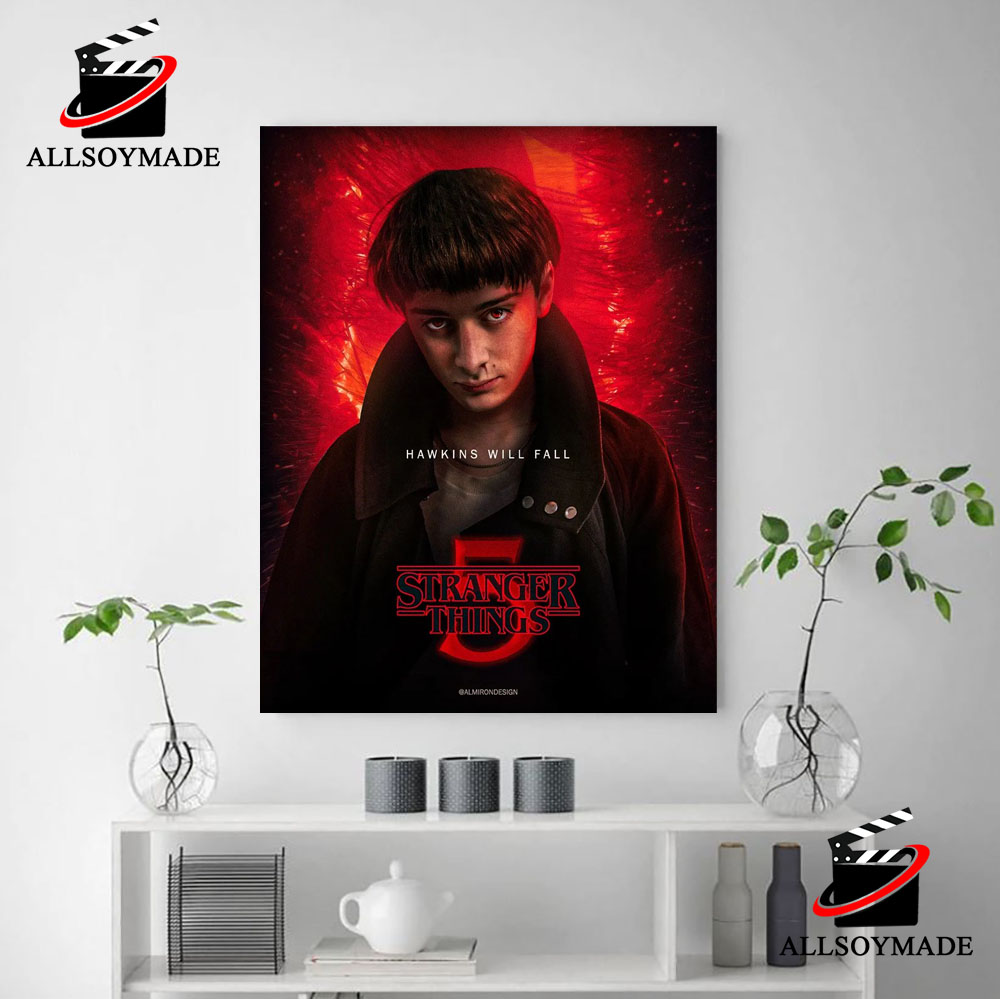 Stranger Things 5 Will Byers The Last Victim Poster Canvas - Kaiteez