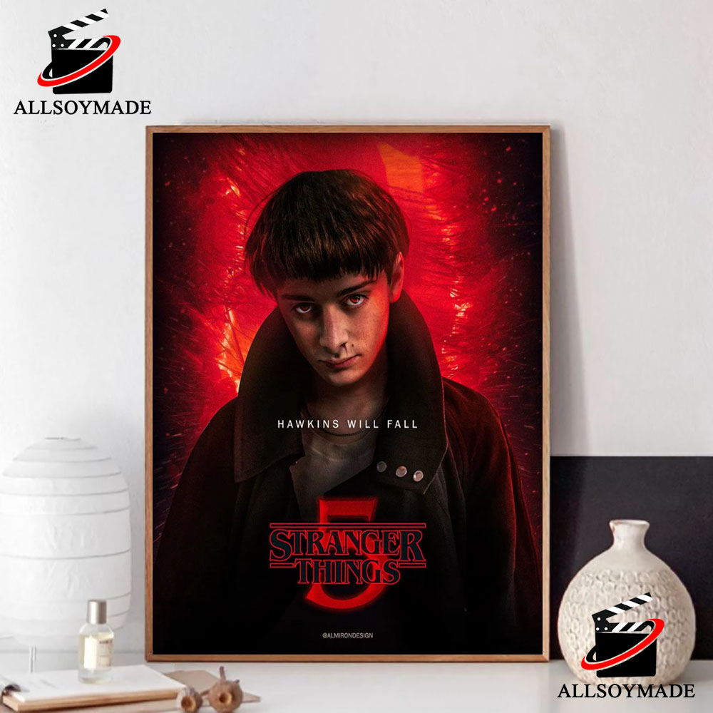 Stranger Things 5 Will Byers The Last Victim Poster Canvas - Kaiteez