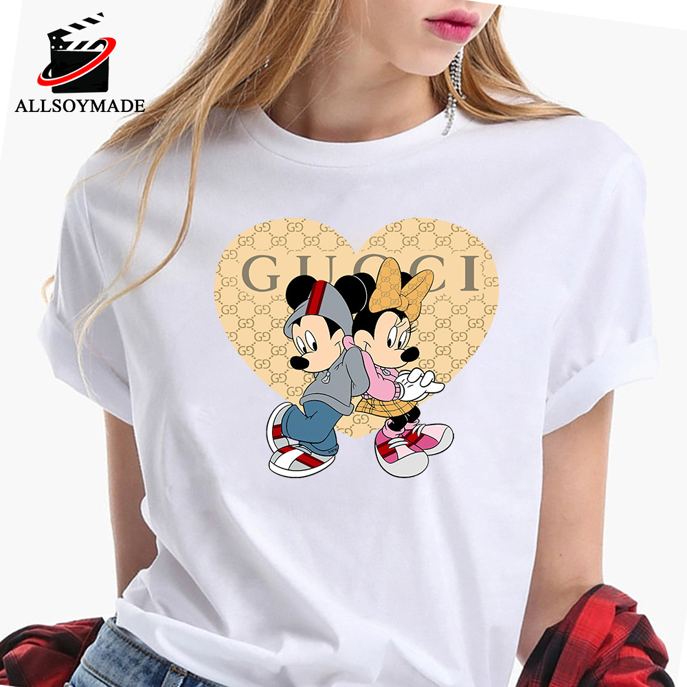 Mickey Mouse Minnie Mouse Louis Vuitton Gucci Chanel Fendi 3D