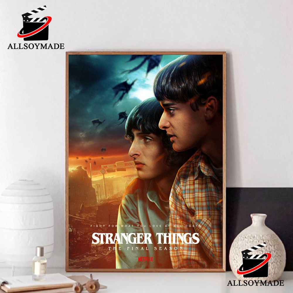 Stranger Things Season 5 Poster Final Season Poster Canvas –