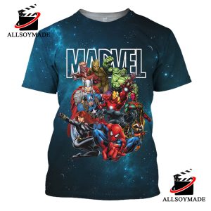 Cheap Avengers Guardians of The Galaxy 3D Hoodie, Marvel All over Print Shirt 1