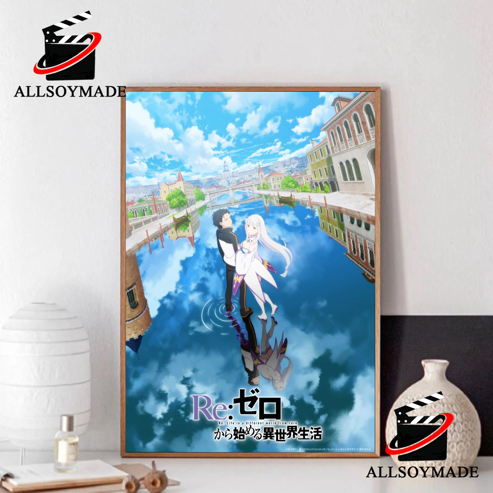 New Anime Japan Re Zero Season 3 Poster, Anime Fan Gift - Allsoymade