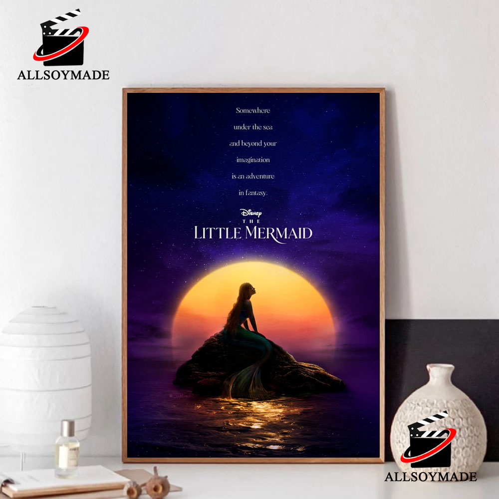 Unique The Little Mermaid 2023 Poster, Disney Gifts For Adults - Allsoymade