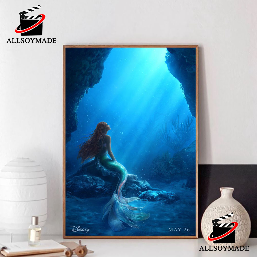 Unique The Little Mermaid 2023 Poster, Disney Gifts For Adults