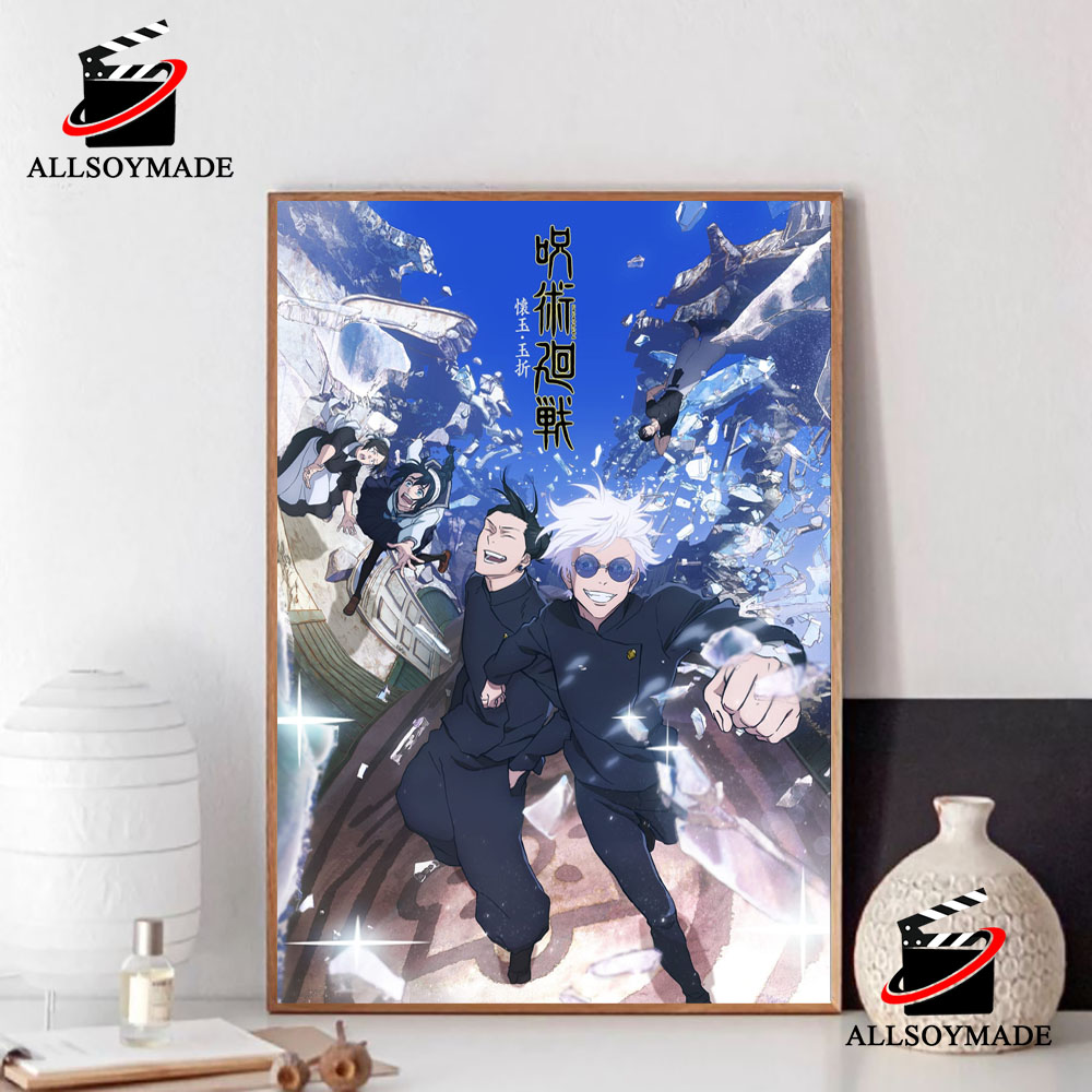 New Key Visual Jujutsu Kaisen Jjk Season 2 Poster, Anime Lover Gift -  Allsoymade