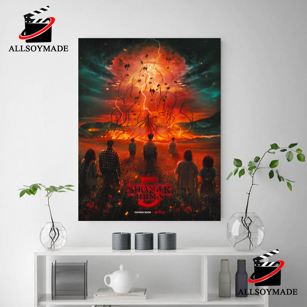 Stranger Things Season 5 Poster Official 2024 Canvas by brutifulstore -  Issuu