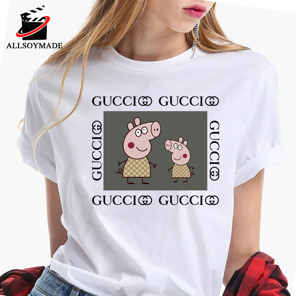 Sale Pig Gucci Tshirt Womens, Mens - Allsoymade