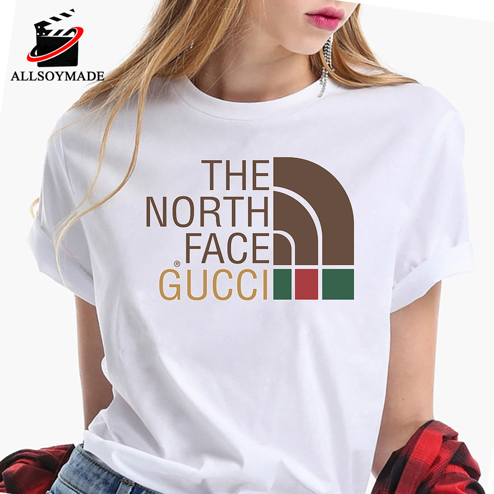 Gucci x The North Face Oversize T-Shirt Beige