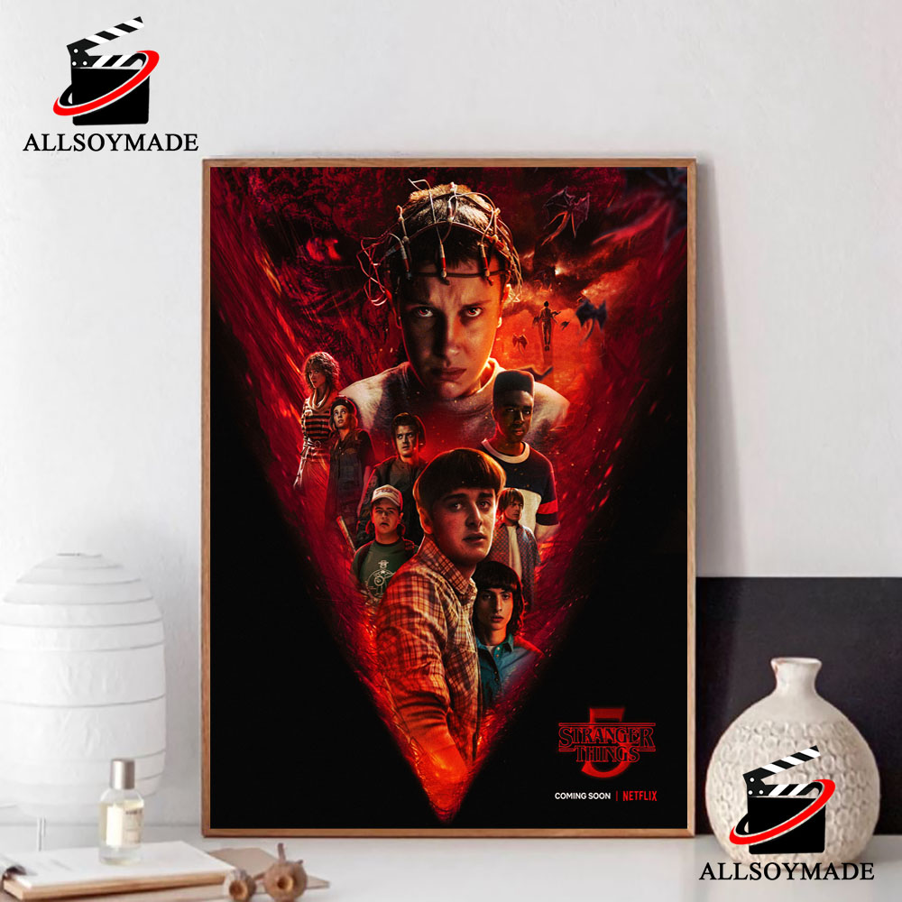 Stranger Things 5 Final Season 2024 Home Decor Poster - Trends Bedding