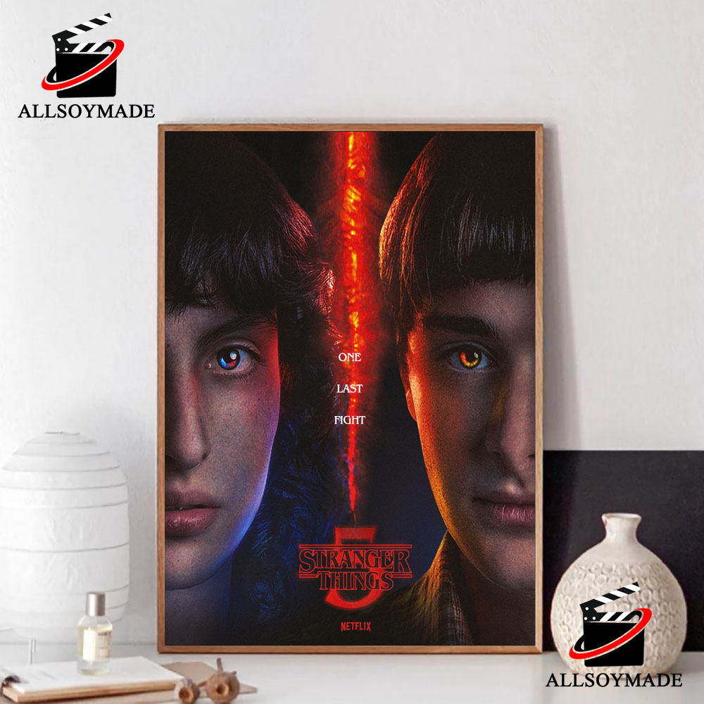 Stranger Things Season 5 Poster Final Season Poster Canvas –