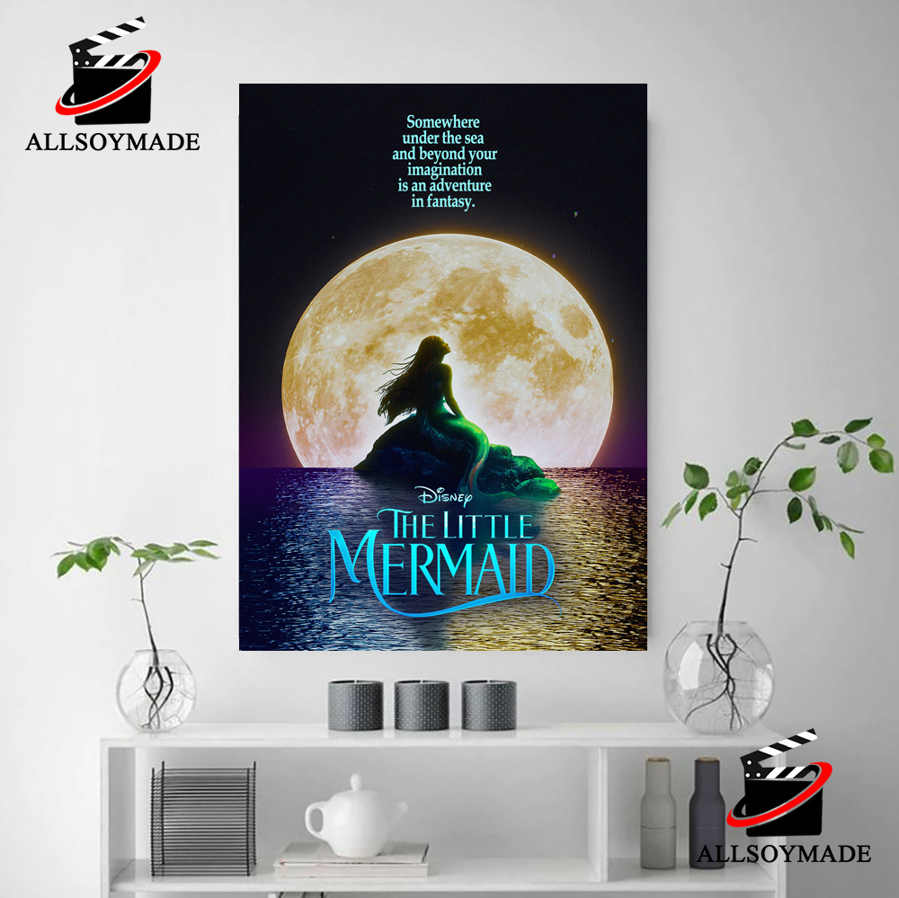 Unique The Little Mermaid 2023 Poster, Disney Gifts For Adults - Allsoymade