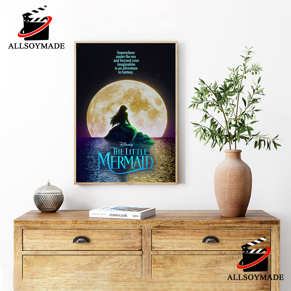 Unique The Little Mermaid 2023 Poster, Disney Gifts For Adults - Allsoymade