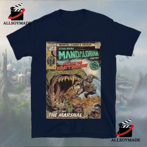 Cheap Din Djarin Star Wars The Mandalorian T Shirt, Star Wars