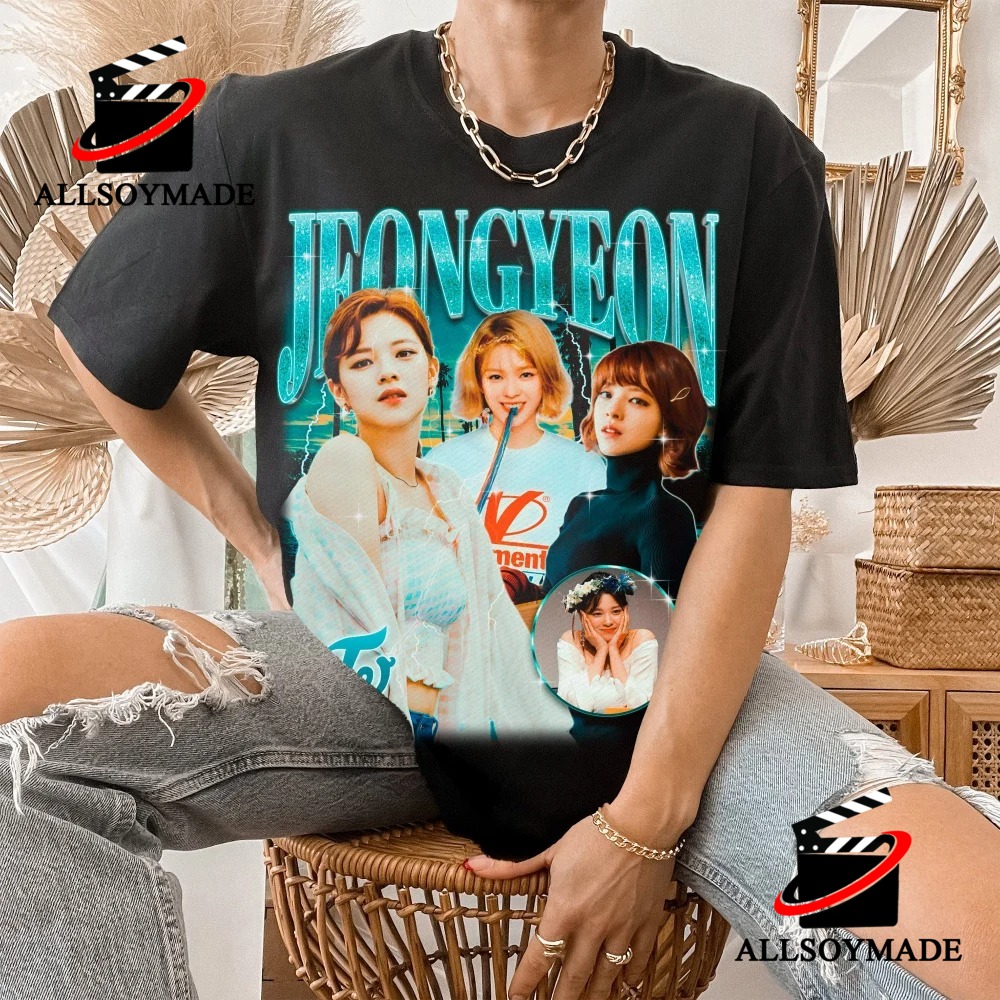 Vintage Jeongyeon Twice Shirt, Kpop Merchandise, Best Kpop Gift for Fan -  Allsoymade