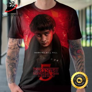 Will Byers Hawkins Will Fall Stranger Things Season 5 Poster, Best Stranger  Things Gifts - Allsoymade