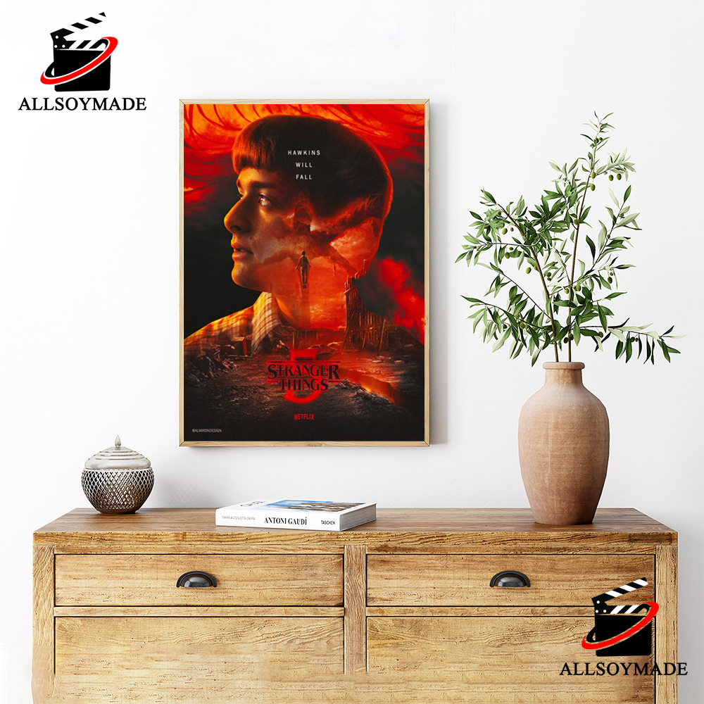 Will Byers Hawkins Will Fall Stranger Things Season 5 Poster, Best Stranger  Things Gifts - Allsoymade