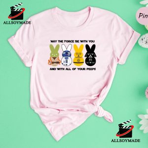 Peeps Bunny Characters Star Wars Easter Eggs Shirt, Easter Gifts For Teens 1