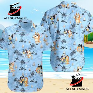 Bluey Funny Hawaiian Shirt Summer Gift For Men And Women