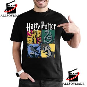 Cheap Hogwarts Houses Vintage Harry Potter Shirt, Best Harry Potter Gifts