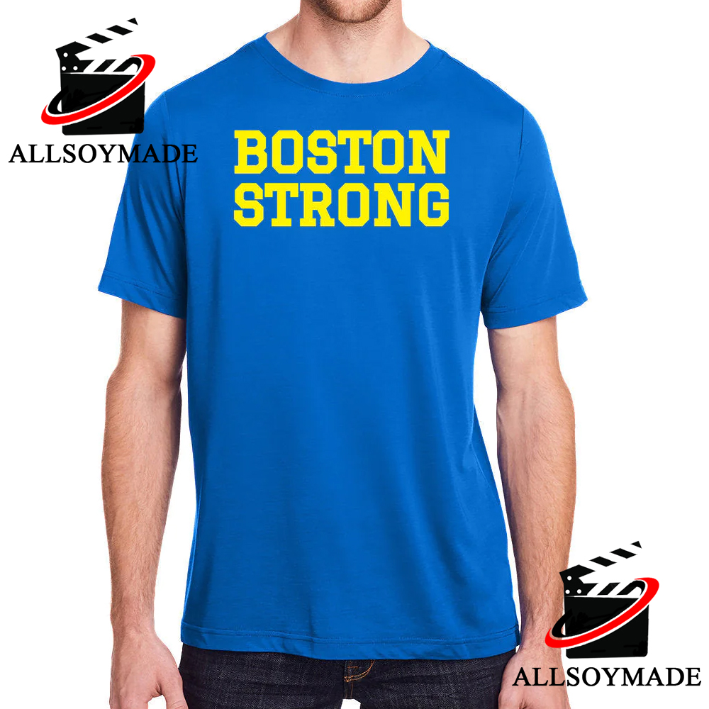 Boston Strong - Blue T-Shirt