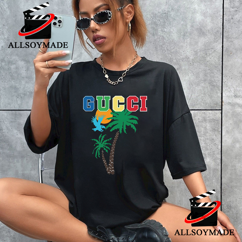 Cheap Coconut Tree Gucci Womens, Gucci Tshirt Mens - Allsoymade