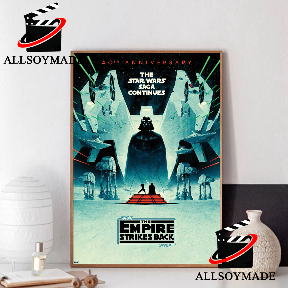 Cheap Empire Strikes Back 40th Anniversary Poster, Star Wars 40th  Anniversary Poster - Allsoymade